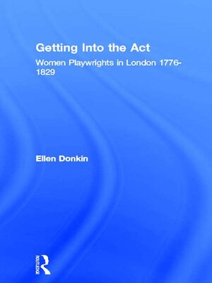 cover image of Getting Into the Act